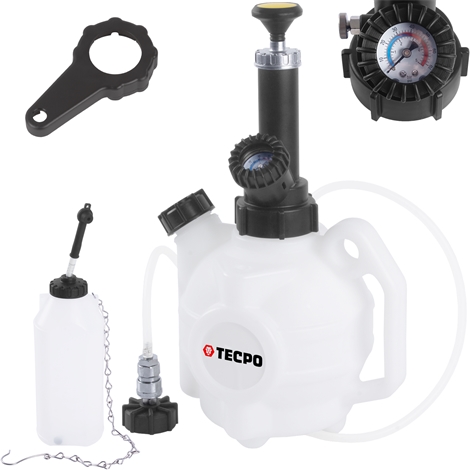Adapter TECPO Bremsenentlüftungsgerät Bremsflüssigkeit 3 L