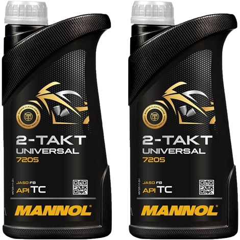 MANNOL 2-Takt Universal Motorradöl API TC, 1 Liter