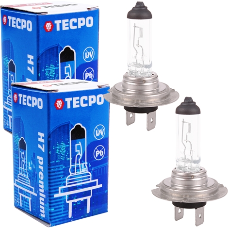 TECPO Glühbirnen Blinker 12V 21W, PY21W, BA15S, 10 Stück (parallel