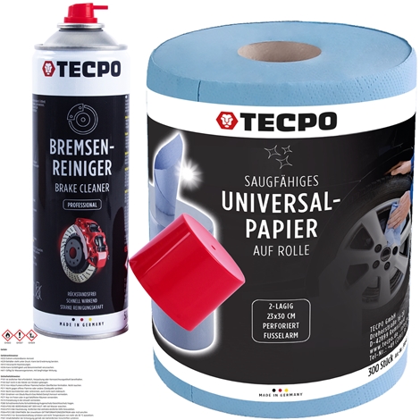 TECPO Bremsenreiniger Universal Reiniger, 500 mL Autoteile