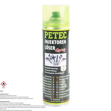 PETEC Injektorenlöser Injektor Löser 2 X 500 ml online im MVH Sho, 14,95 €