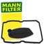 MANN-FILTER Teilesatz, Automatikgetriebe + Peilstab + Sicherungsstifte für Mercedes 5 Gang Getriebe 722.6