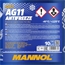 MANNOL Antifreeze AG11 Kühlerfrostschutz (- 40°C) Blau, 3x20L + Hahn