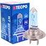 TECPO H7 Glühbirne 12V 55W, PX26d, Super White, Xenon Optik