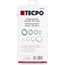 TECPO O-Ring Sortiment 3 bis 22 mm, 225-teilig für Klimaanlage
