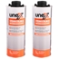 UNEX  Unterbodenschutz 4x1000 ml + BGS Druckluftpistole