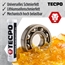 TECPO Einhand-Fettpresse + 4x Universal Mehrzweckfett EP2, 400g