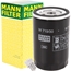 MANN-FILTER Ölfilter für VAG + Schraube