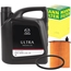 Mann Filter Ölfilter HU716/2x + MAZDA Original Oil Ultra 5w-30 DEXELIA 5 Liter