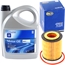 SCT Ölfilter + OPEL GM 5W-30 dexos2 Motoröl, 5 Liter