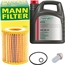 MANN-FILTER  Ölfilter + FANFARO 5W-30 MB 229.51, 5 Liter