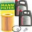 Mann-Filter Ölfilter + FANFARO 5W-30 MB 229.51, 10 Liter