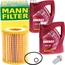 Mann-Filter Ölfilter + Mannol 5W-30 ENERGY 10 Liter