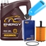 Mannol 5W-30 ENERGY 5 Liter + Öl Einfülltrichter + Ölfilter