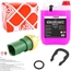 Febi Sensor, Kühlmitteltemperatur + TECPO Kühlerfrostschutz Rosa/Pink, 5 Liter