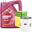 MANN-FILTER Ölfilter + Mannol Energy Premium 5W-30, 5 Liter