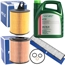 MEYLE Inspektionspaket Filter Set + FANFARO 5W30 Öl, 5L