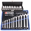 TECPO Zoll Werkzeug Nüsse 24-teilig+ Maulringschlüssel