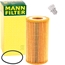 MANN-FILTER Ölfilter + Schraube VAG