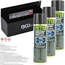 PETEC Steinschlag- & Unterbodenschutz, Spray, schwarz, 3x 500 ml + BGS Spraydosen-Ablage