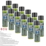 12x PETEC Steinschlag- & Unterbodenschutz, Spray, schwarz, 500 ml