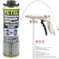 PETEC Steinschlag- & Unterbodenschutz schwarz, 1L + TECPO Druckluft-Unterbodenschutz-Pistole