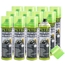 12x PETEC Bremsenreiniger Spray, 500 mL + Putztuchrolle
