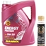 Mannol Energy Premium 5W-30, 5 Liter + Diesel Ester Additive 100 mL