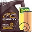 FEBI BILSTEIN Ölfilter + MANNOL Energy 5W-30, 1x5 Liter