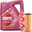 FEBI BILSTEIN Ölfilter + MANNOL 5W-40 Energy Formula PD, 5L