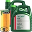 MANN-FILTER Ölfilter + Schraube + FANFARO 5W-30, 10 Liter