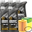 MANN-FILTER Ölfilter + MANNOL Energy Formula PSA 5W-30, 5 Liter