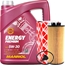 FEBI BILSTEIN Ölfilter + MANNOL Energy Premium 5W-30, 5L