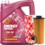 FEBI BILSTEIN Ölfilter + MANNOL Energy Premium 5W-30, 5L