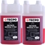 2x TECPO Zweitaktöl FF Plus teilsynthetisches Universal 2-Takt-Öl, 1L