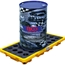 Öl-Auffangwanne  mit Gitterrost für 2 x 200 l Fässer