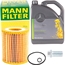 Mann-Filter Ölfilter + Mercedes 5W-30 Motoröl, 5 Liter