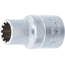 BGS Steckschlüssel-Einsatz Gear Lock | Antrieb Innenvierkant 12,5mm (1/2") | SW 11mm