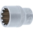 BGS Steckschlüssel-Einsatz Gear Lock | Antrieb Innenvierkant 12,5mm (1/2") | SW 20mm