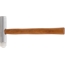 BGS Aluminium-Kunststoffhammer | extra langer Kopf | Ø 30 mm | 300 g