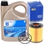 Filter, Ölfilter + OPEL GM 5W-30 dexos2 Motoröl 5 Liter