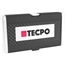 TECPO Vielzahn Steckschlüssel Satz Durchgehend, 12-kant 10-24 mm