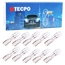 TECPO 10er Tachobeleuchtung W1,2W 12V T5 W2x4.6d Sockel Glassockellampe