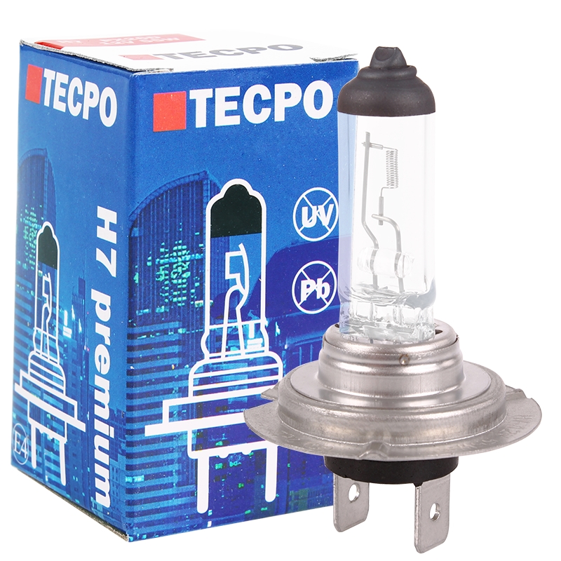 TECPO Autolampen Set H7, Blinkerbirnen, Bremslicht, 30-teilig