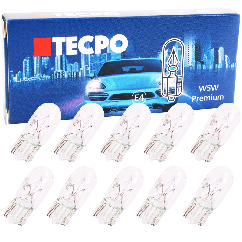 10x TECPO H7 BIRNEN PREMIUM HALOGEN AUTO-LAMPE 12V 55W GLÜHBIRNEN PX26d  BIRNE