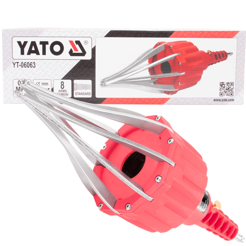 YATO Druckstücksatz, Ein- / Auspresswerkzeug YT-25415 Aluminium
