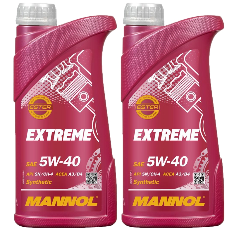 MANNOL Motorenöl Extreme 5W-40 API SN/CF, 5 Liter 