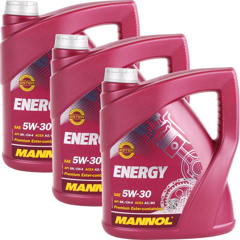 2x MANNOL 5w-30 ENERGY, 4L
