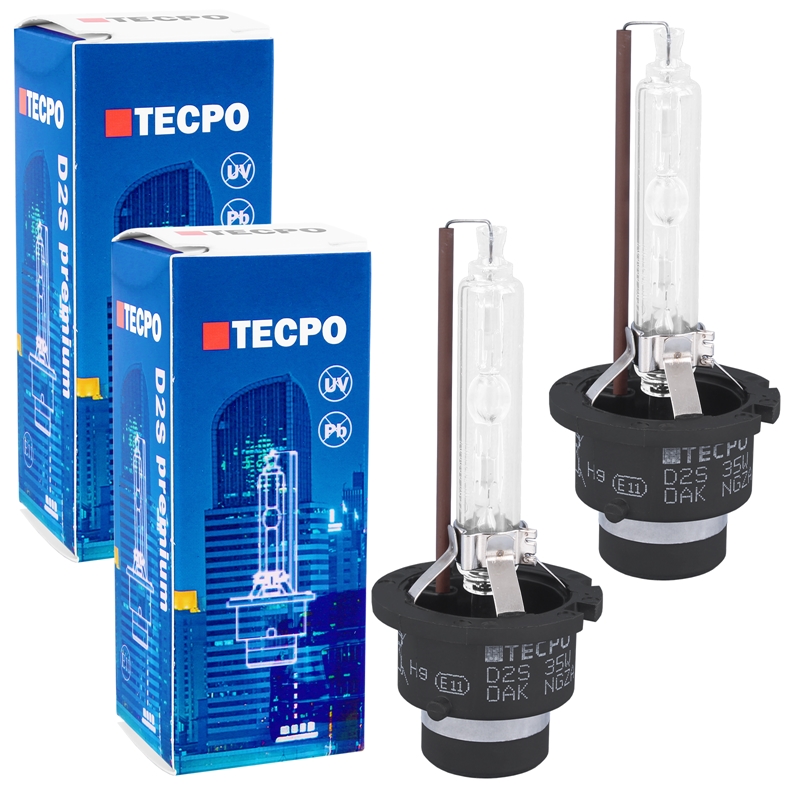 2x TECPO Xenon-Brenner, D2S, 12V-35W, 4300K