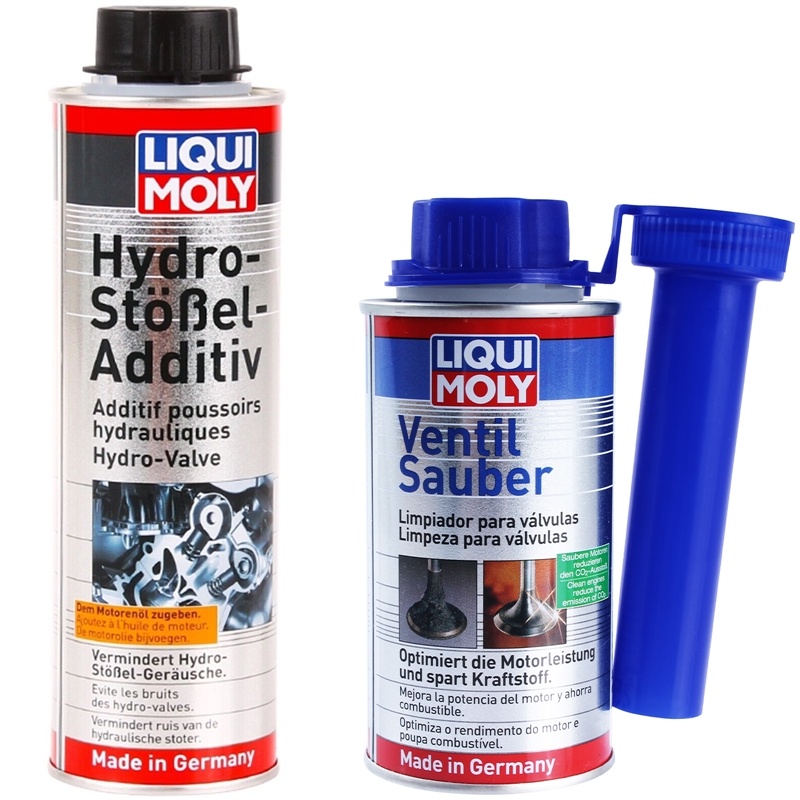 LIQUI MOLY Ventil Sauber, 150mL + Hydrostößel Additiv, 300 mL